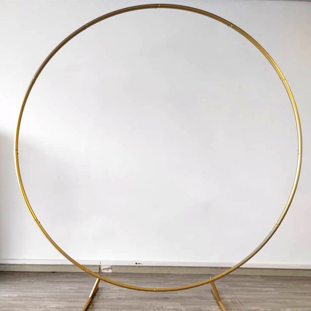 6.5FT Gold round frame - Image 4