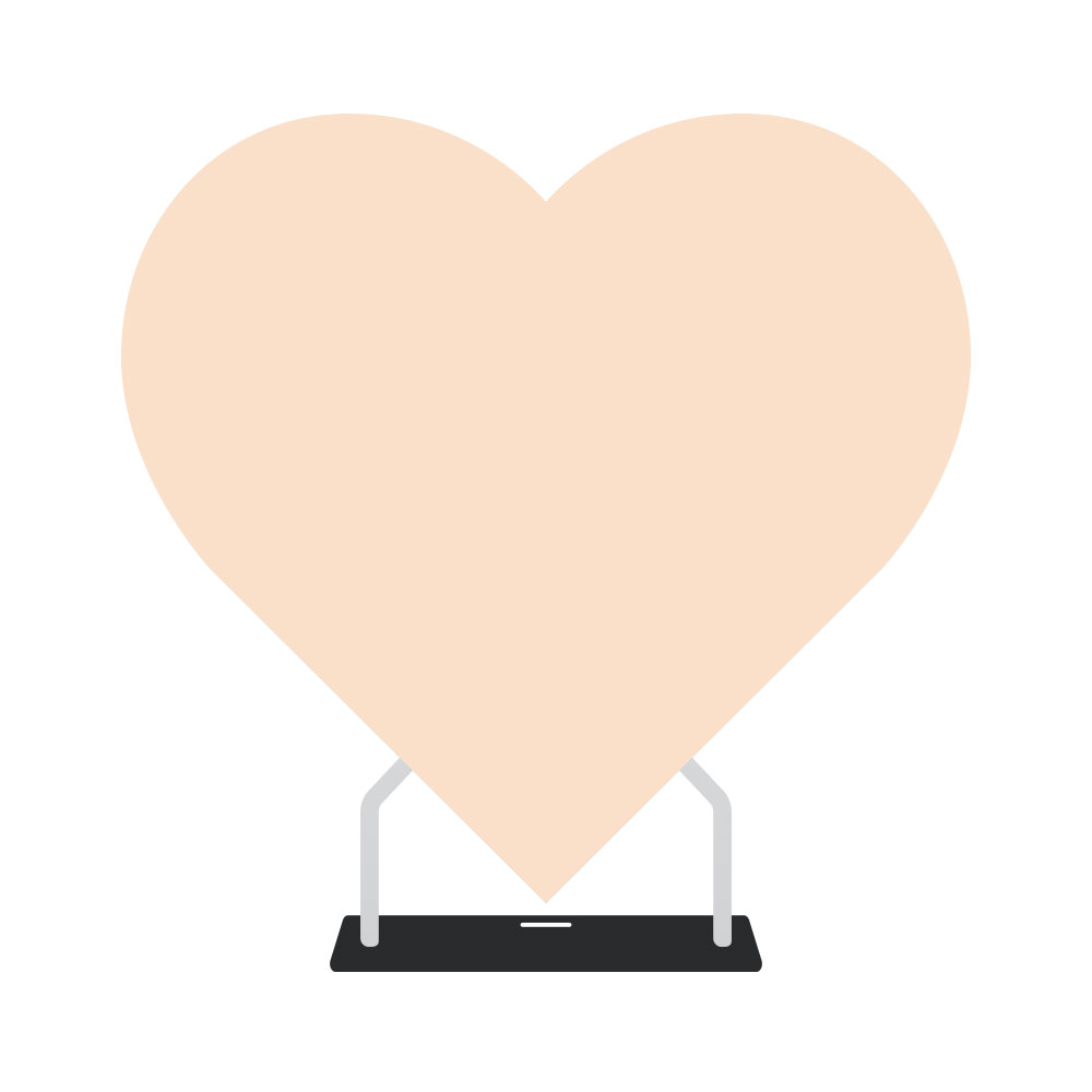 Heart backdrop - Image 12