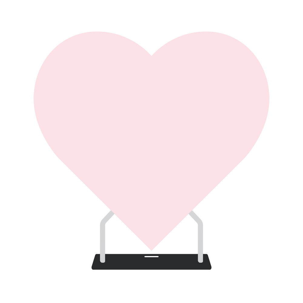 Heart backdrop - Image 16