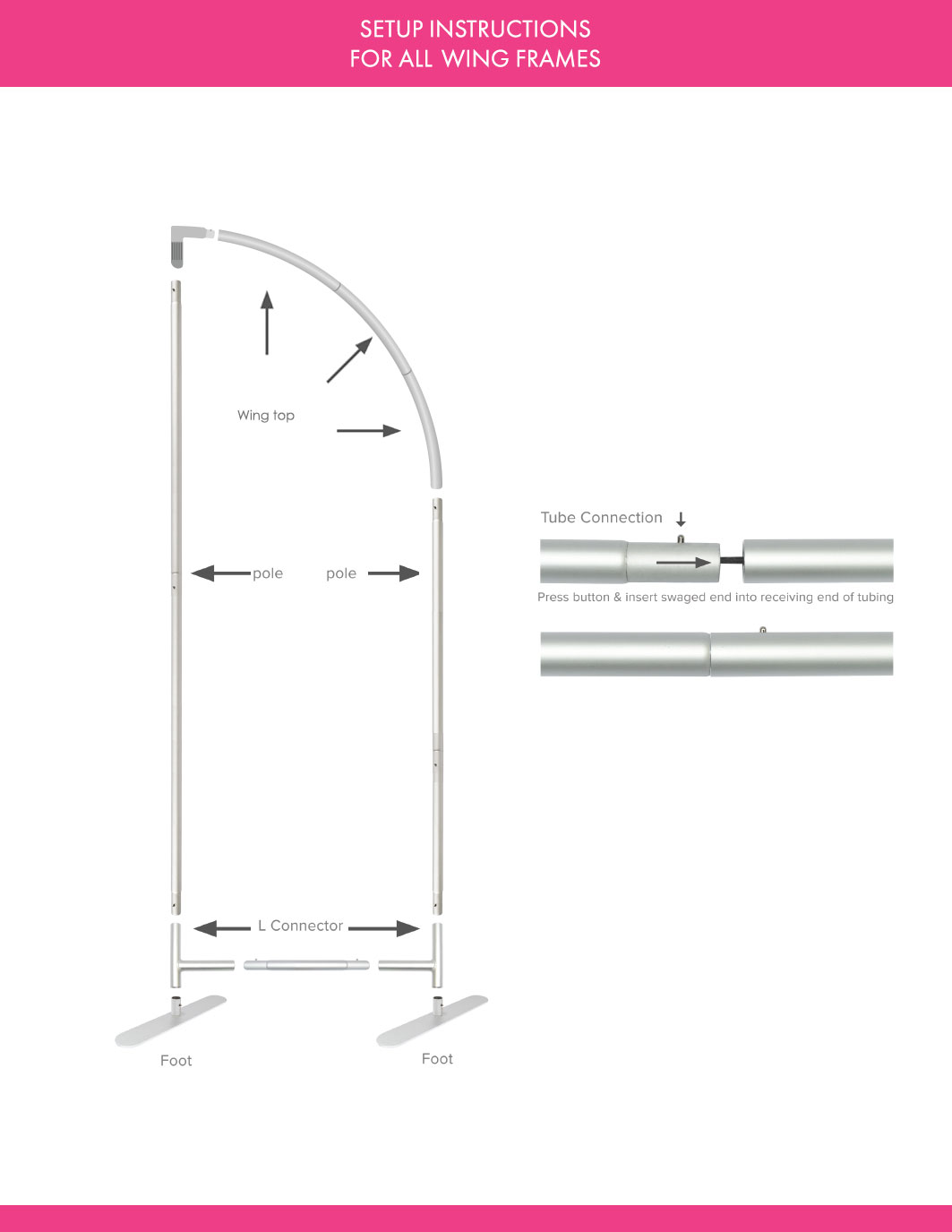 Miami Event Decor Arch Frame Instructions